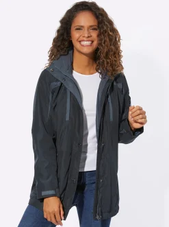 Jacken| Funktionsjacke wind- und wasserabweisend marine