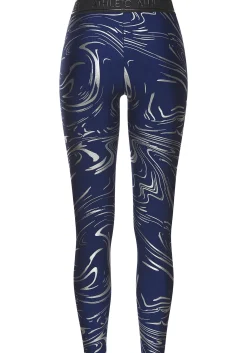 Hosen|LASCANA ACTIVE Funktionsleggings blau,silber