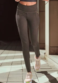 Strandmode|Hosen|LASCANA Funktionsleggings braunschwarz