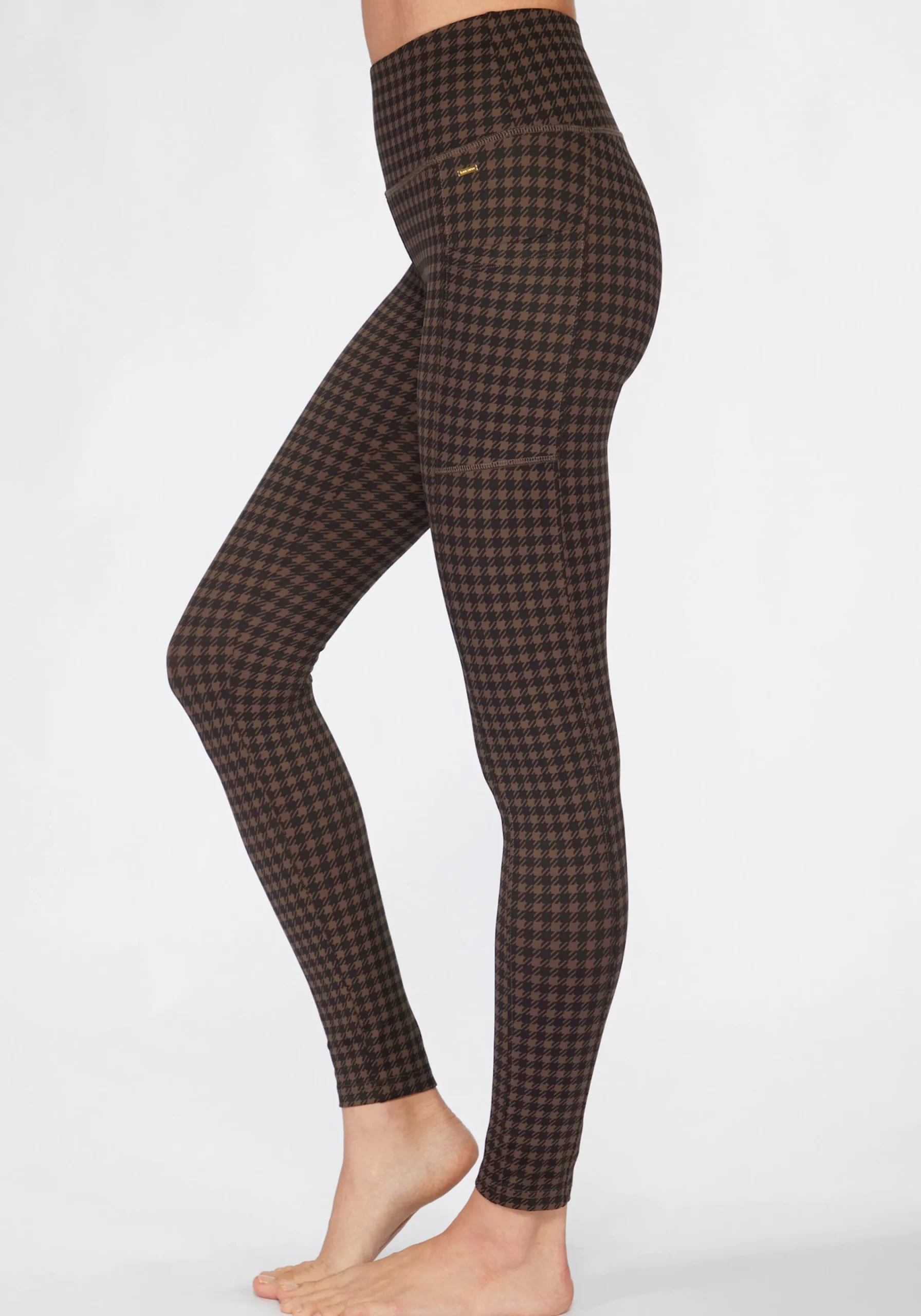 Strandmode|Hosen|LASCANA Funktionsleggings braunschwarz