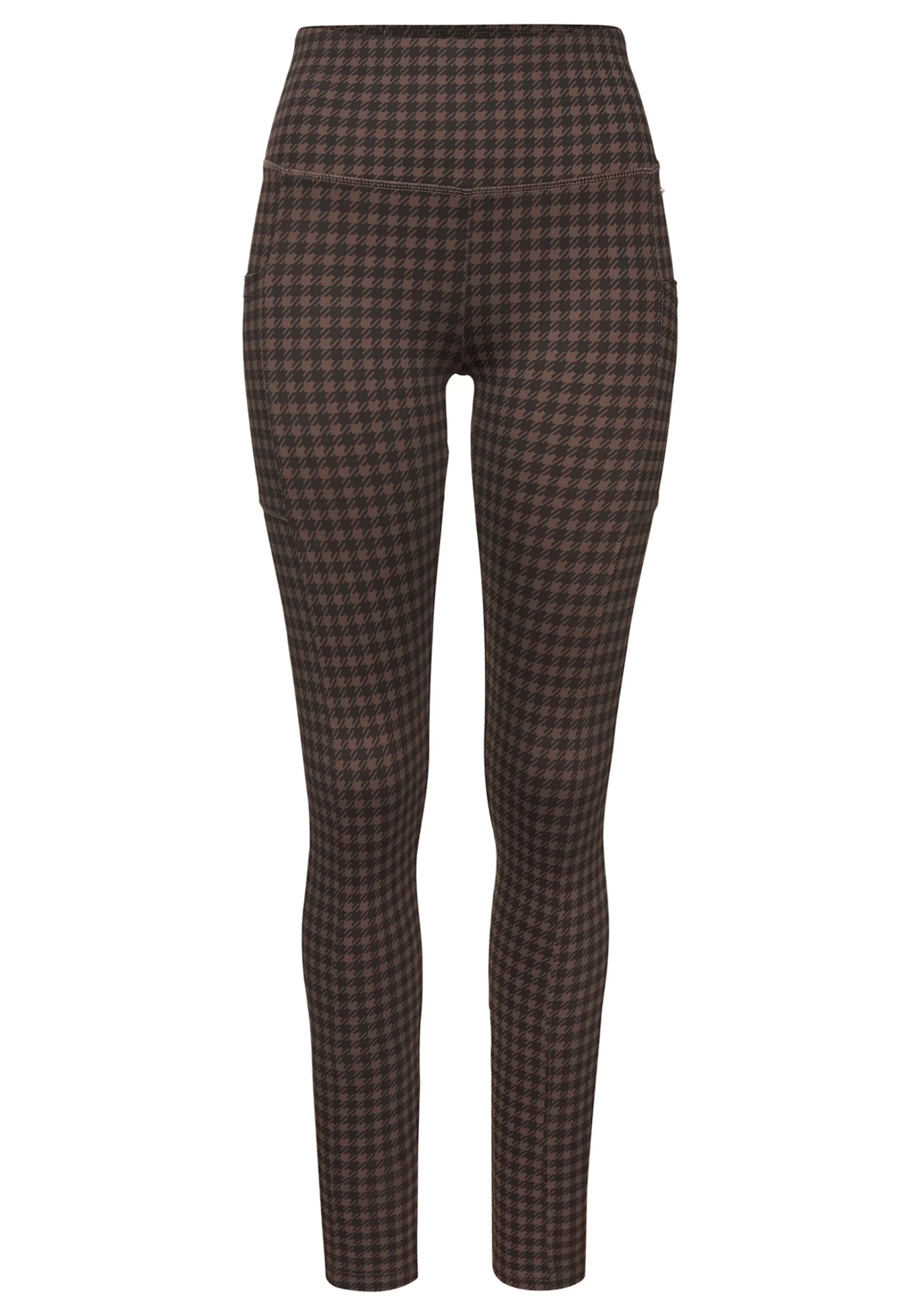 Strandmode|Hosen|LASCANA Funktionsleggings braunschwarz