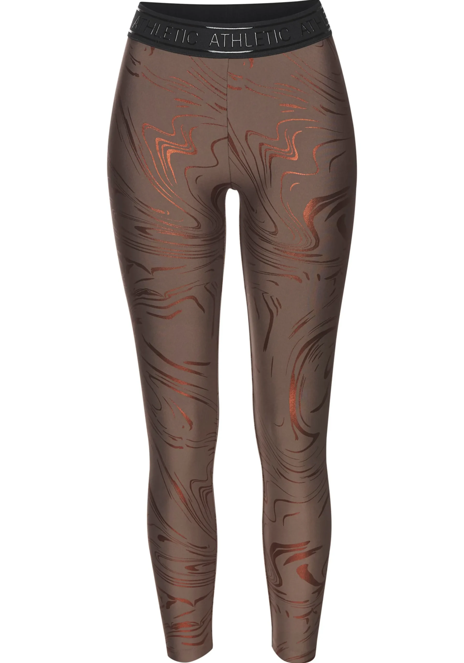 Hosen|LASCANA ACTIVE Funktionsleggings braun,kupfer