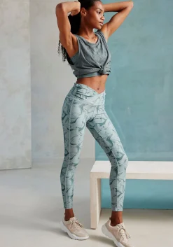 Hosen|LASCANA ACTIVE Funktionsleggings grün