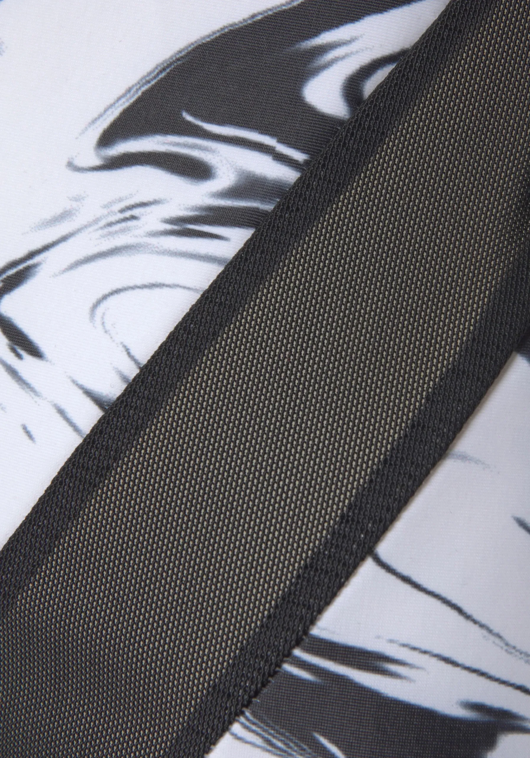 Shirts|LASCANA ACTIVE Funktionsshirt weiß-marmoriert-schwarz