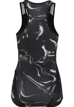 Shirts|LASCANA ACTIVE Funktionsshirt schwarz-marmoriert