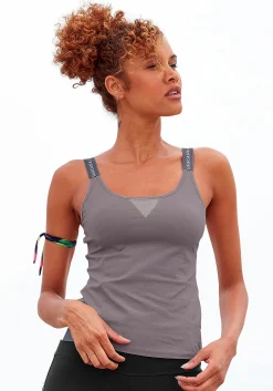 Shirts|LASCANA ACTIVE Funktionsshirt stone