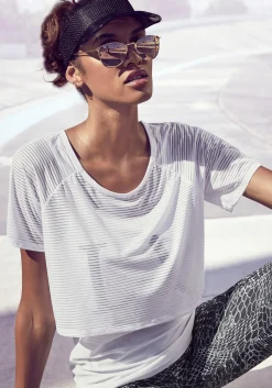 Homewear|Homewear|LASCANA ACTIVE Funktionsshirt weiß