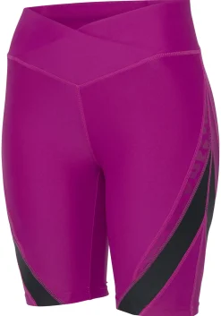 Hosen|LASCANA ACTIVE Funktionsshorts lila-schwarz