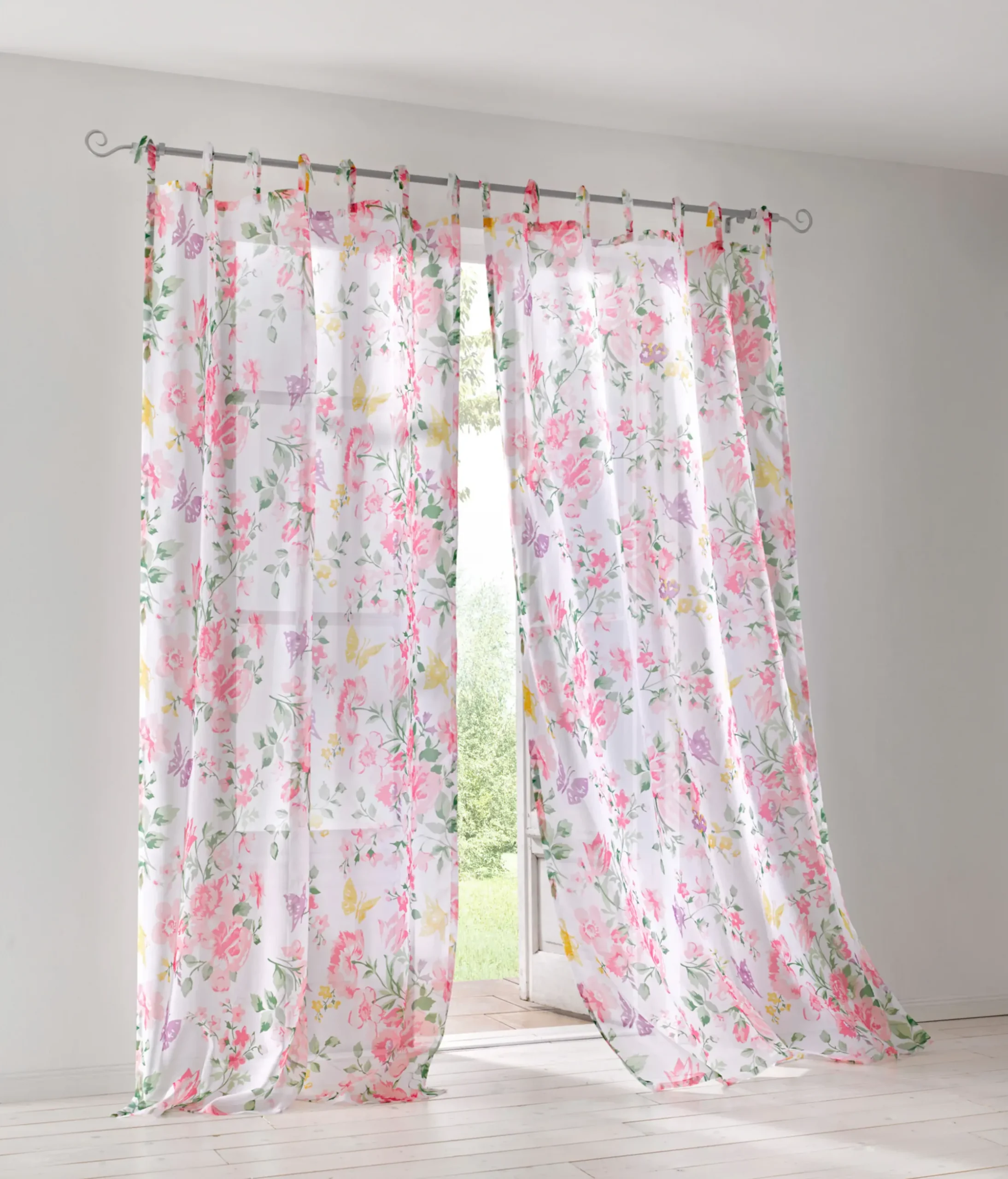 Gardinen & Rollos|heine home Gardinenstange silberfarben