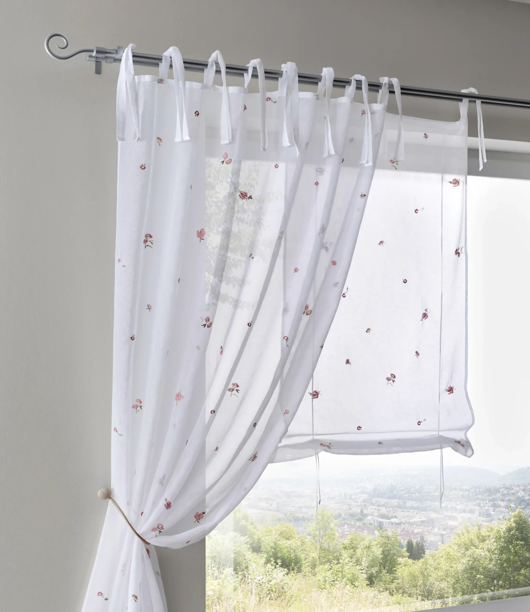 Gardinen & Rollos|heine home Gardinenstange silberfarben