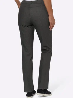Jeans|Cosma Gerade Jeans mit Bauch-weg-Effekt mokka