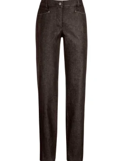 Jeans|Cosma Gerade Jeans mit Bauch-weg-Effekt mokka