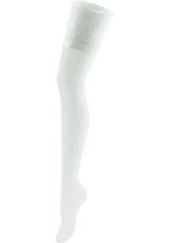 Strümpfe & Socken|Vivance Halterlose Feinstrümpfe schwarz,weiß