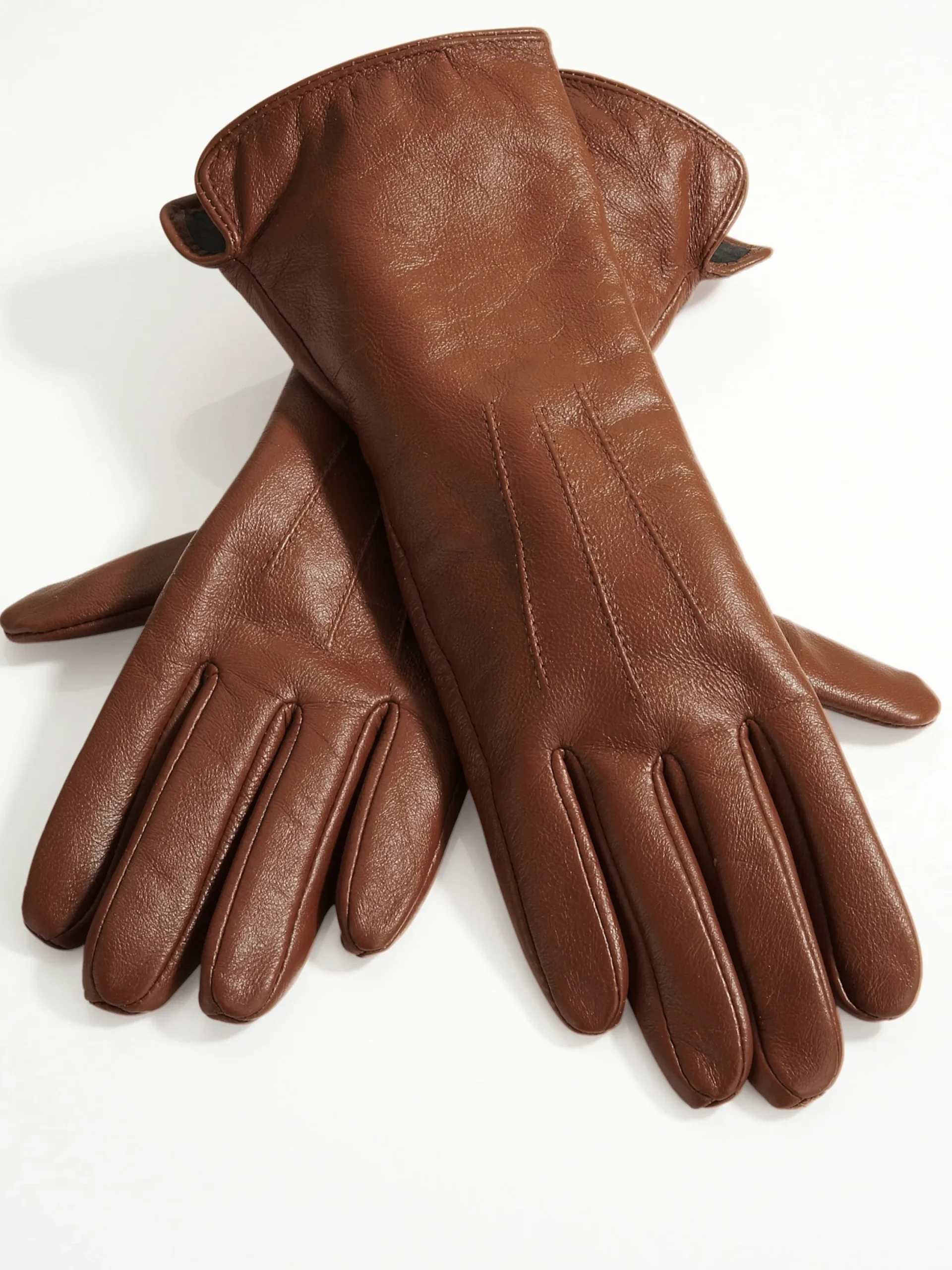 Tücher & Schals|heine Handschuhe cognac