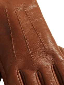 Tücher & Schals|heine Handschuhe cognac