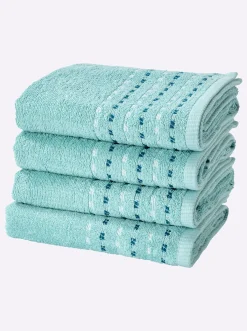 Handtücher|Badezimmer|wäschepur Handtuch mint