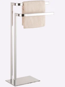 Bad-accessoires|heine home Handtuchhalter silberfarben