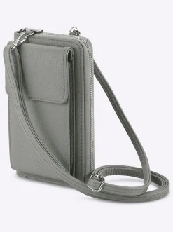 Taschen|heine Handy-Tasche hellgrau
