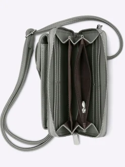 Taschen|heine Handy-Tasche hellgrau