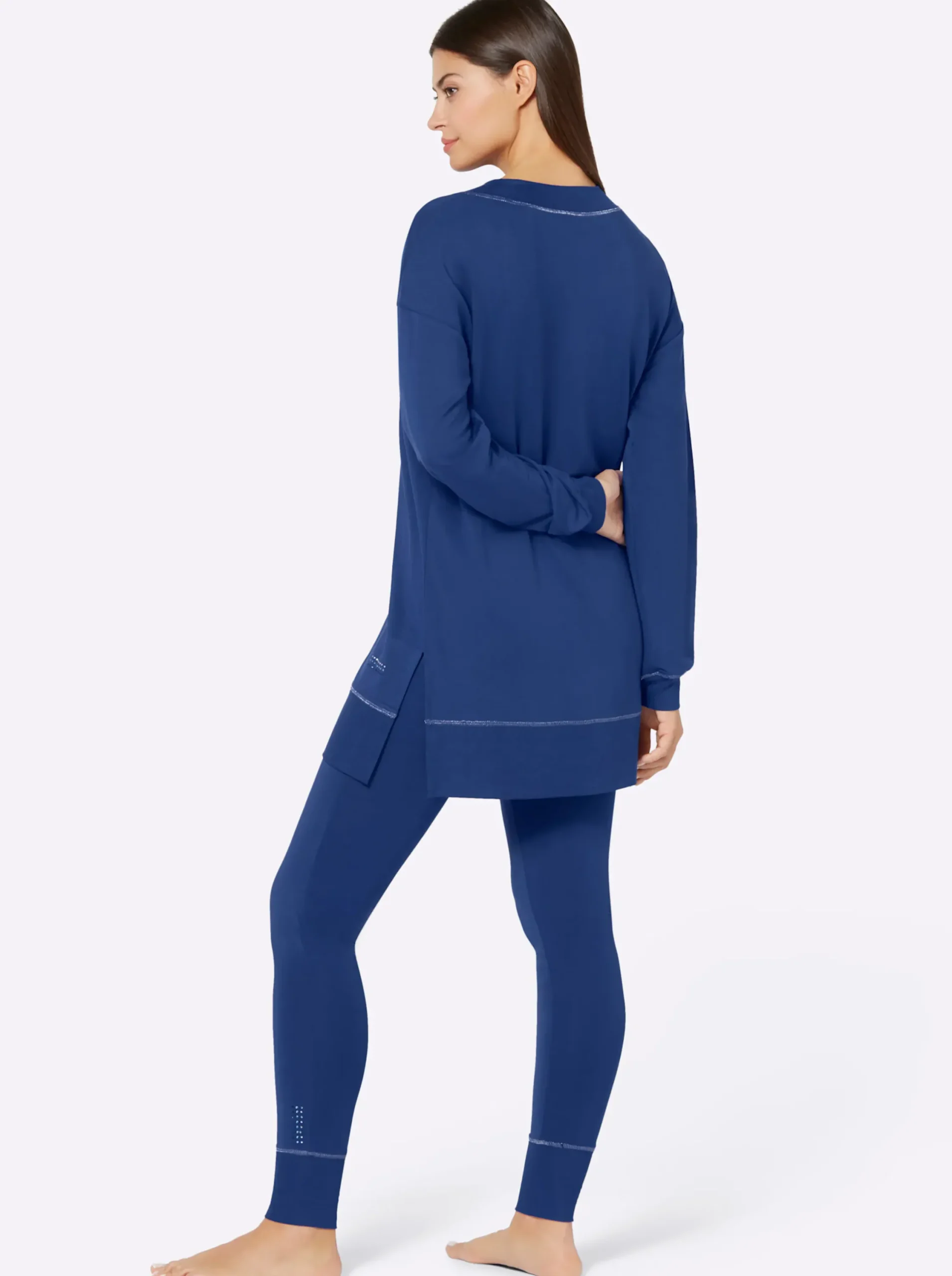 Homewear|Homewear|feel good Hausanzug royalblau
