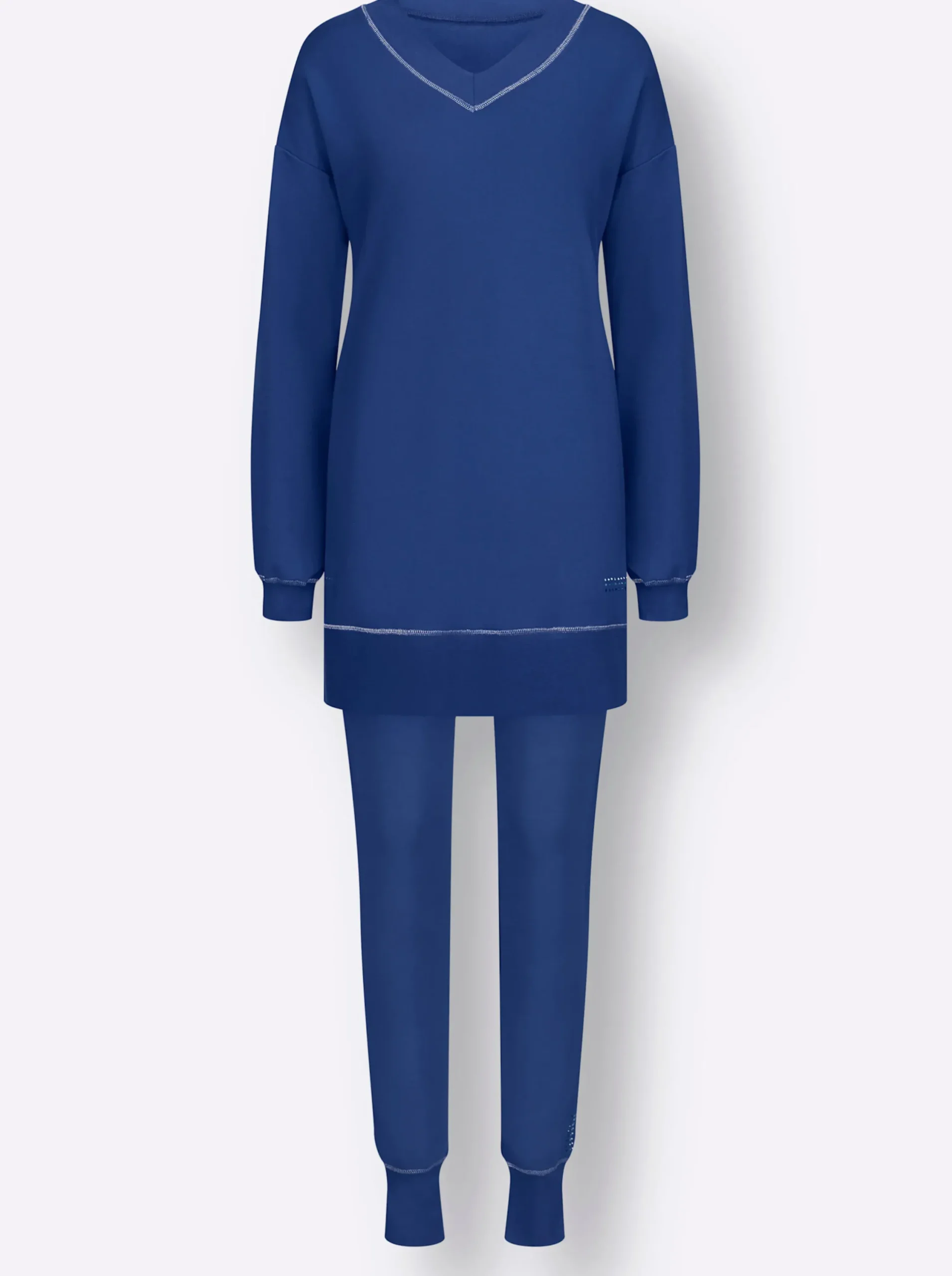 Homewear|Homewear|feel good Hausanzug royalblau