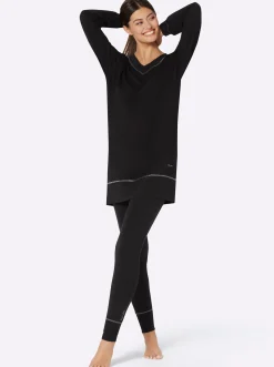 Homewear|Homewear|feel good Hausanzug schwarz