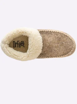 Hausschuhe|Mokassins & Slippers|Dr. Feet Hausschuh natur