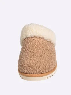 Hausschuhe|Pantoletten|Dr. Feet Hausschuh beige