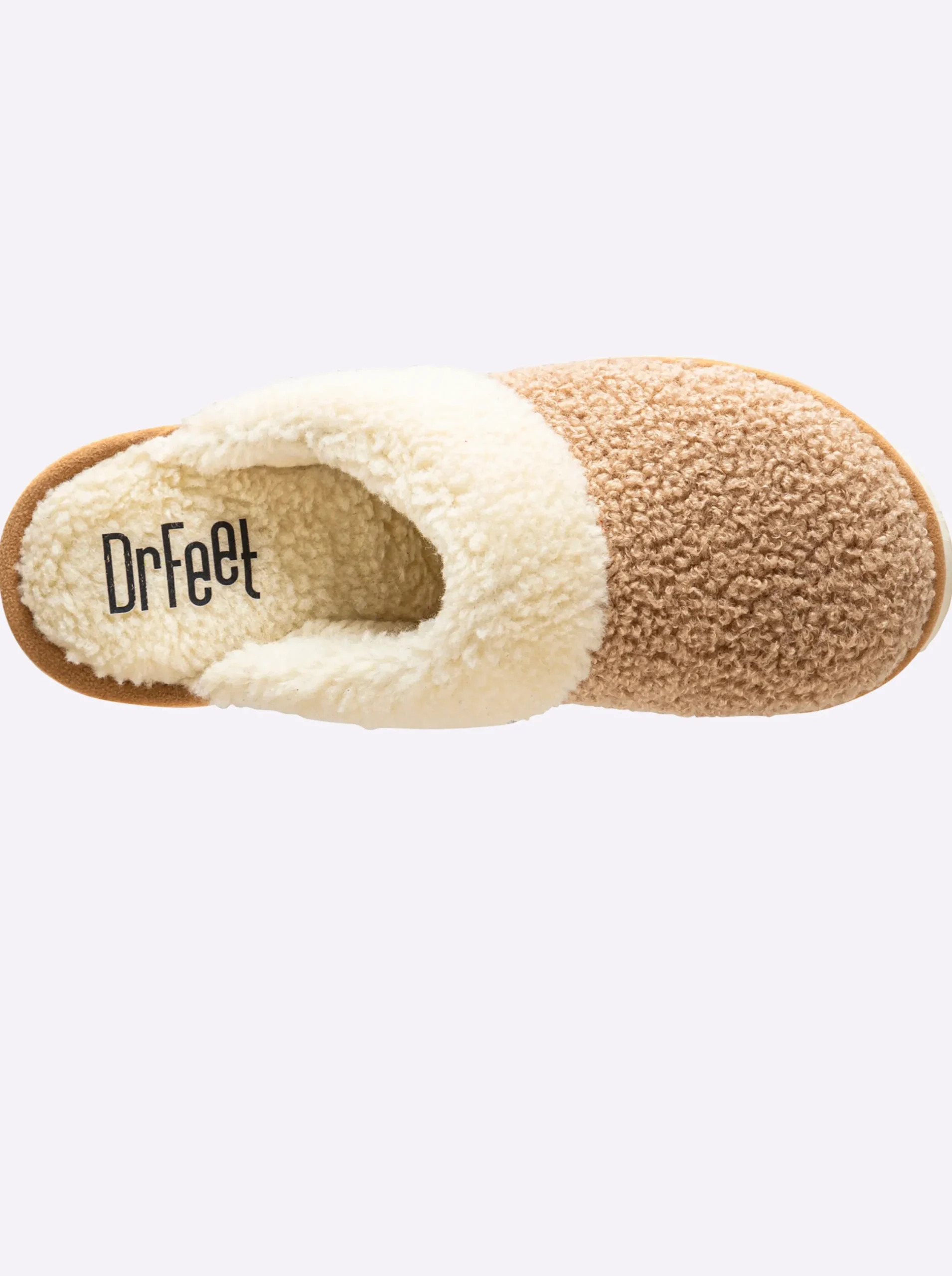 Hausschuhe|Pantoletten|Dr. Feet Hausschuh beige