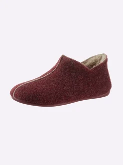 Hausschuhe|Thies Hausschuh bordeaux
