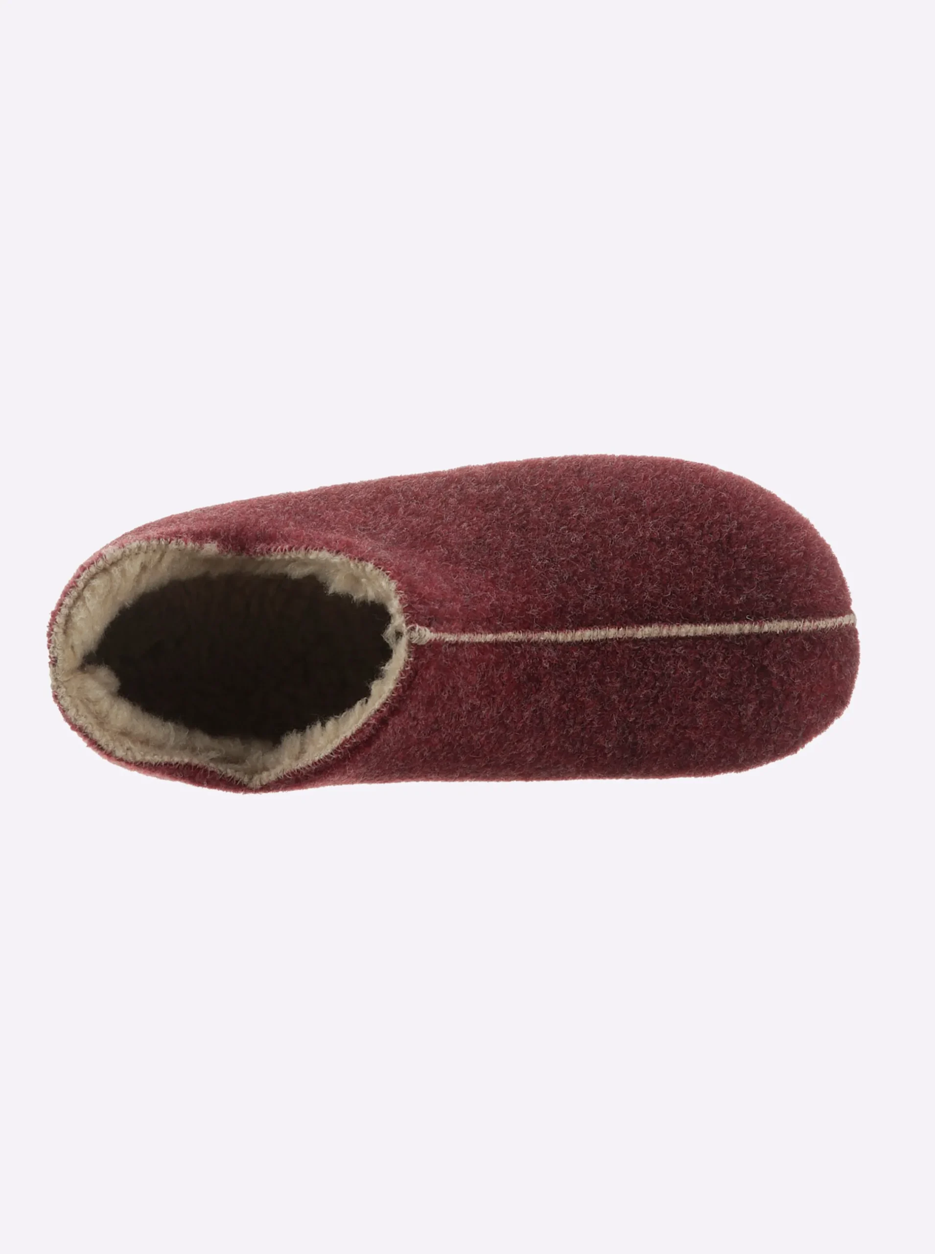 Hausschuhe|Thies Hausschuh bordeaux
