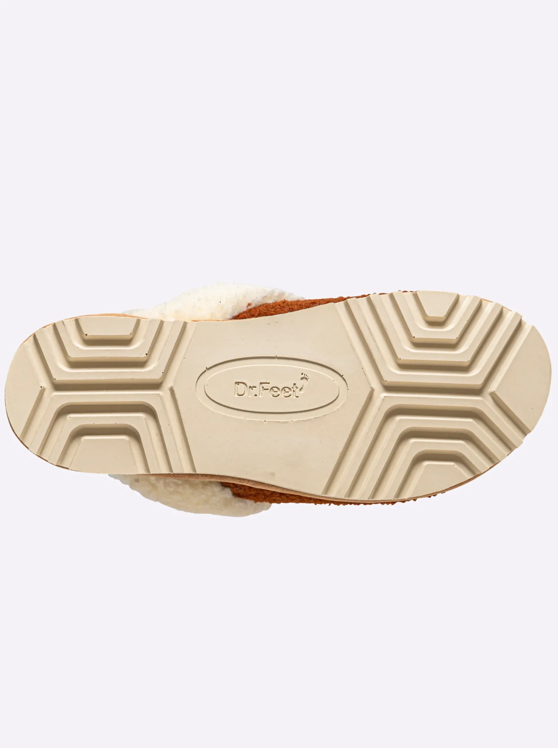 Pantoletten|Dr. Feet Hausschuh terra