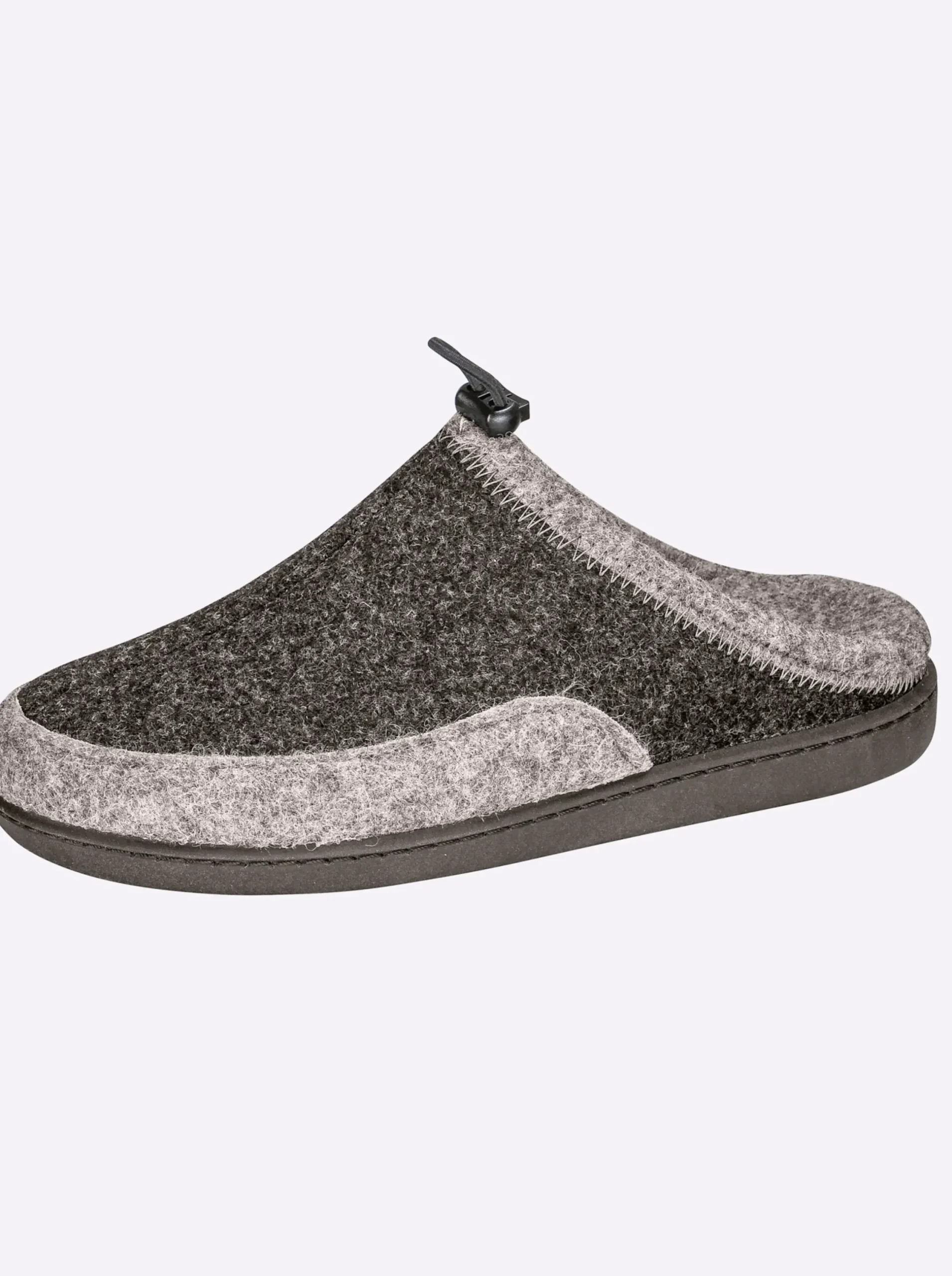 Hausschuhe|Dr. Feet Hausschuh anthrazit