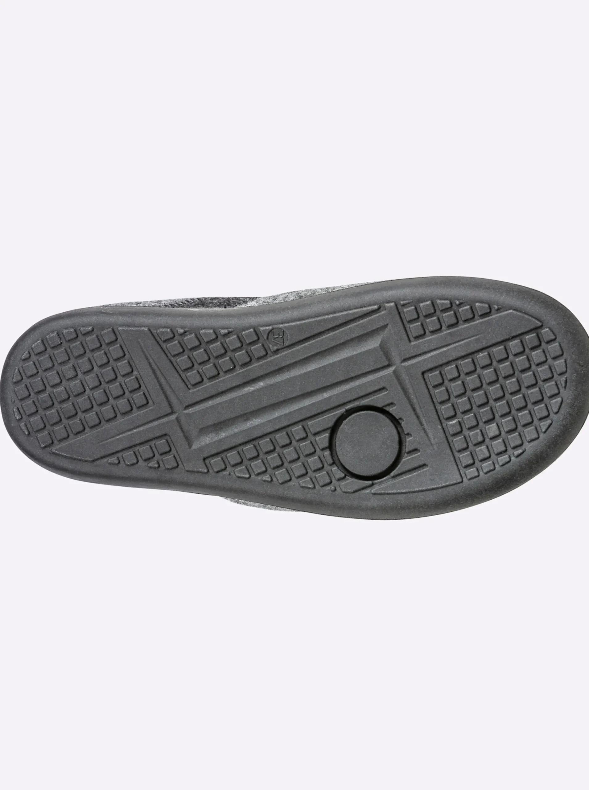 Hausschuhe|Dr. Feet Hausschuh anthrazit