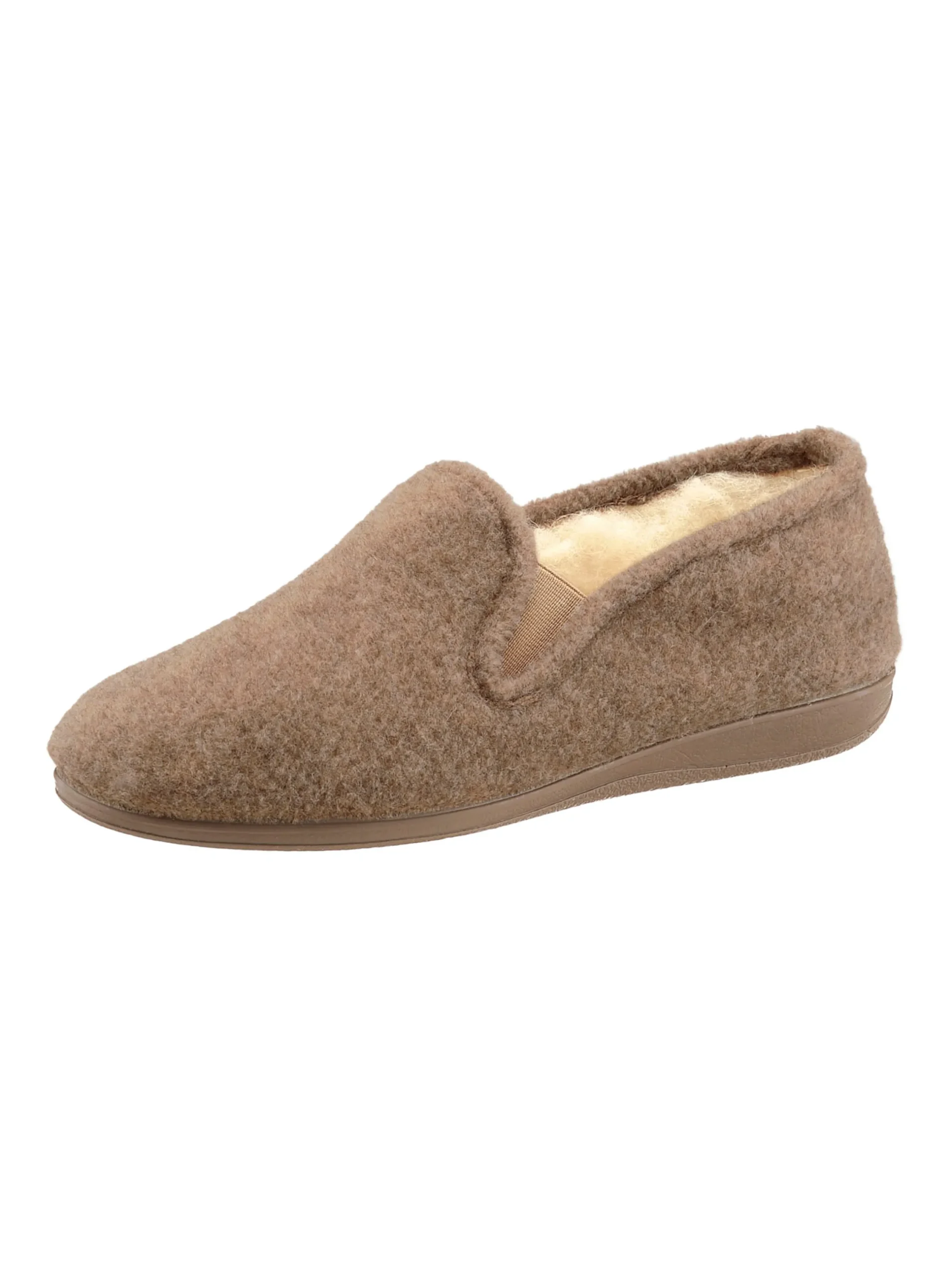 Hausschuhe| Hausschuh beige