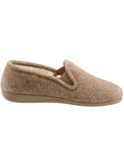 Hausschuhe| Hausschuh beige