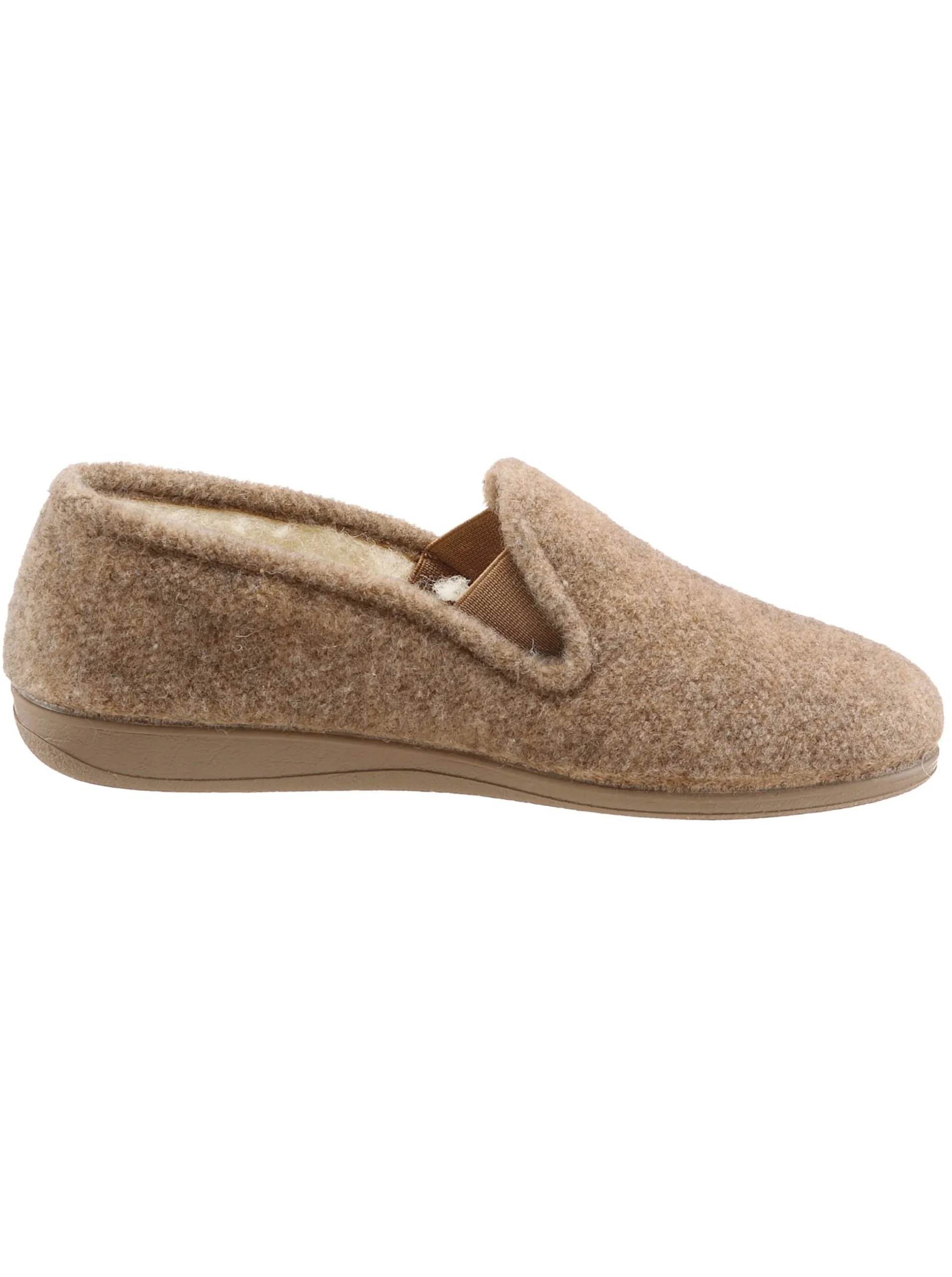 Hausschuhe| Hausschuh beige