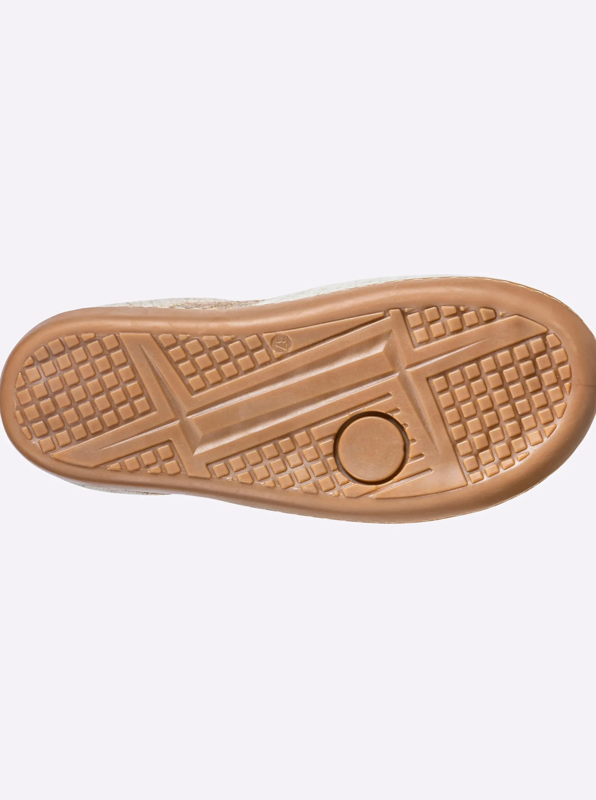 Hausschuhe|Dr. Feet Hausschuh beige