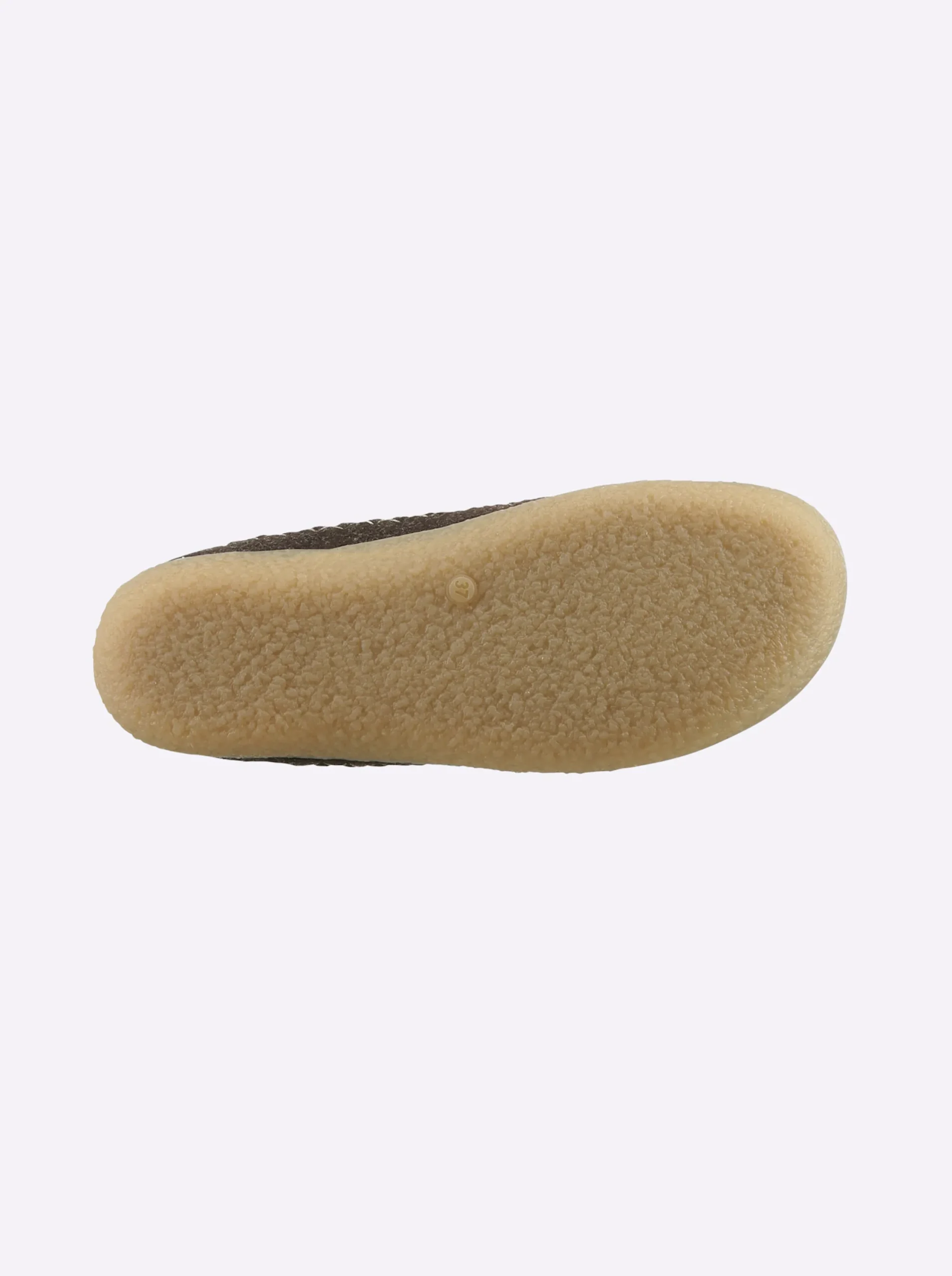 Hausschuhe|Waldläufer Hausschuh beige-braun