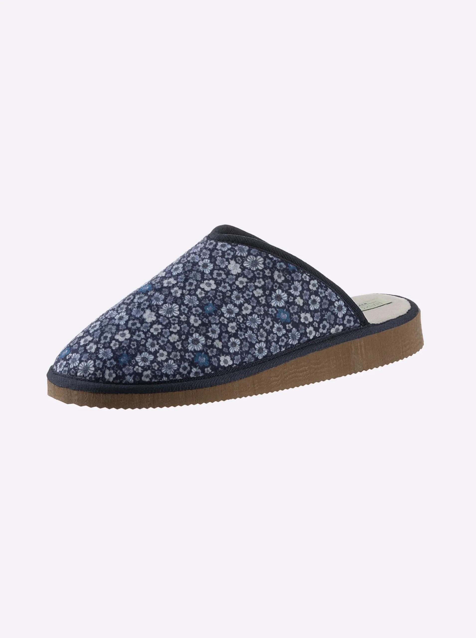 Hausschuhe| Hausschuh marine