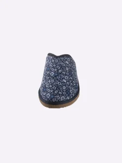 Hausschuhe| Hausschuh marine