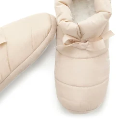 Hausschuhe|Vivance Hausschuh beige