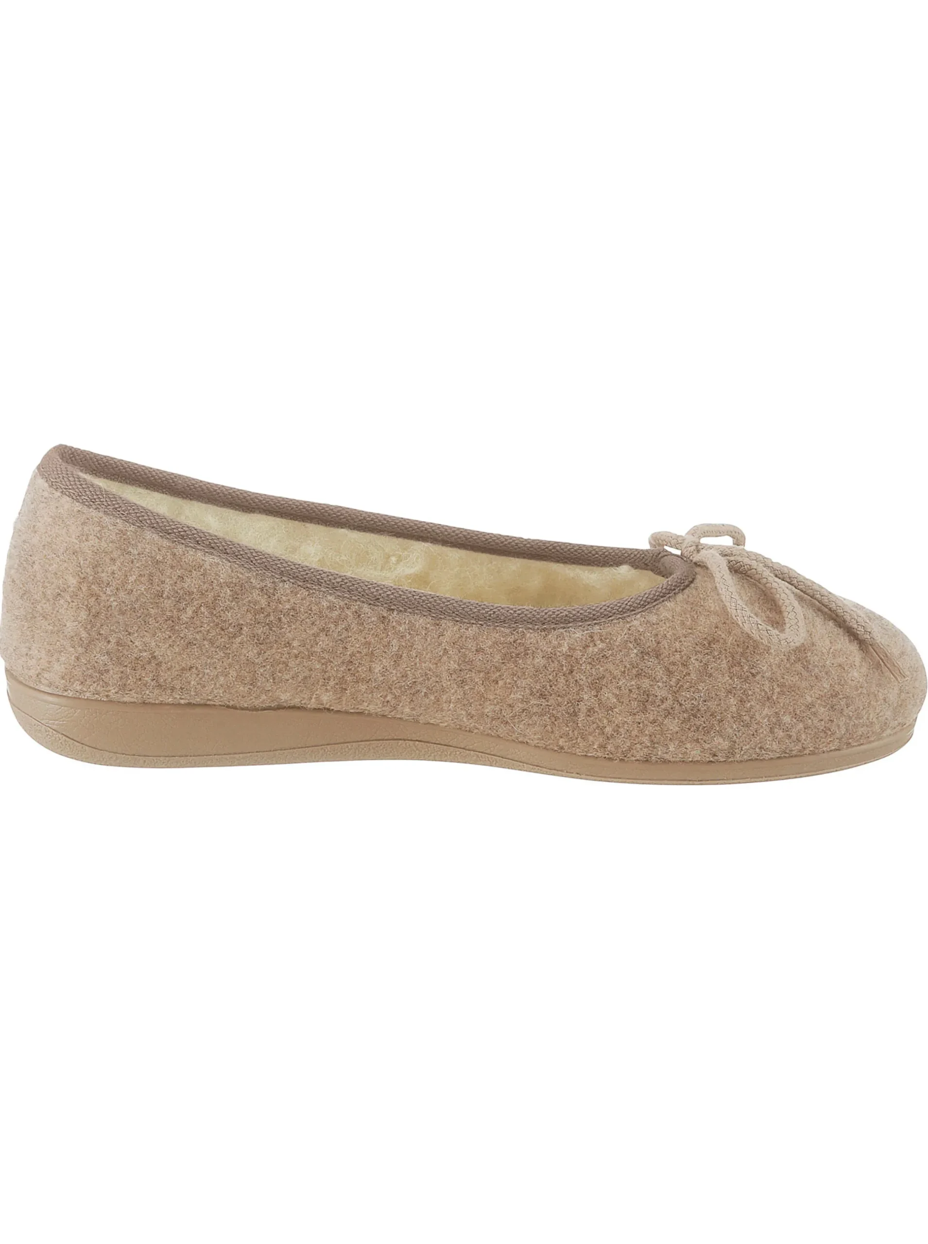 Hausschuhe| Hausschuh beige