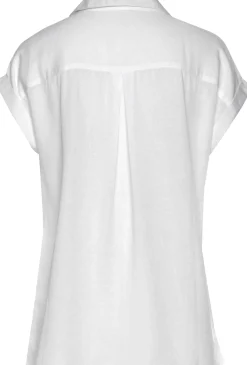 Strandmode|LASCANA Hemdbluse weiß