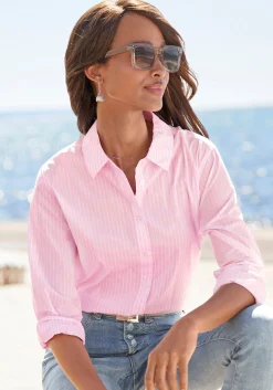 Blusen|Buffalo Hemdbluse rosé
