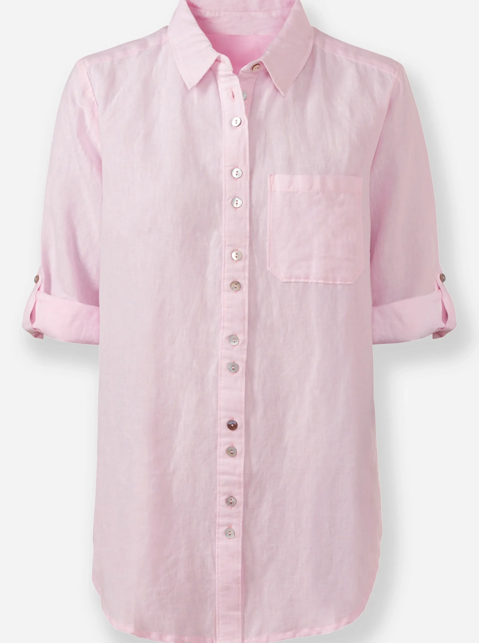 Blusen|heine Hemdbluse hellrosé