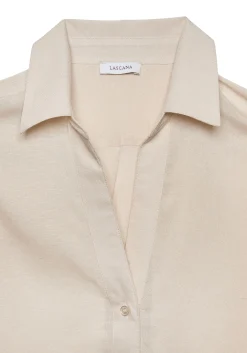 Blusen|LASCANA Hemdbluse natur