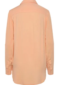 Strandmode|Blusen|Vivance Hemdbluse peach