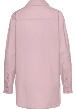 Blusen|LASCANA Hemdbluse mauve