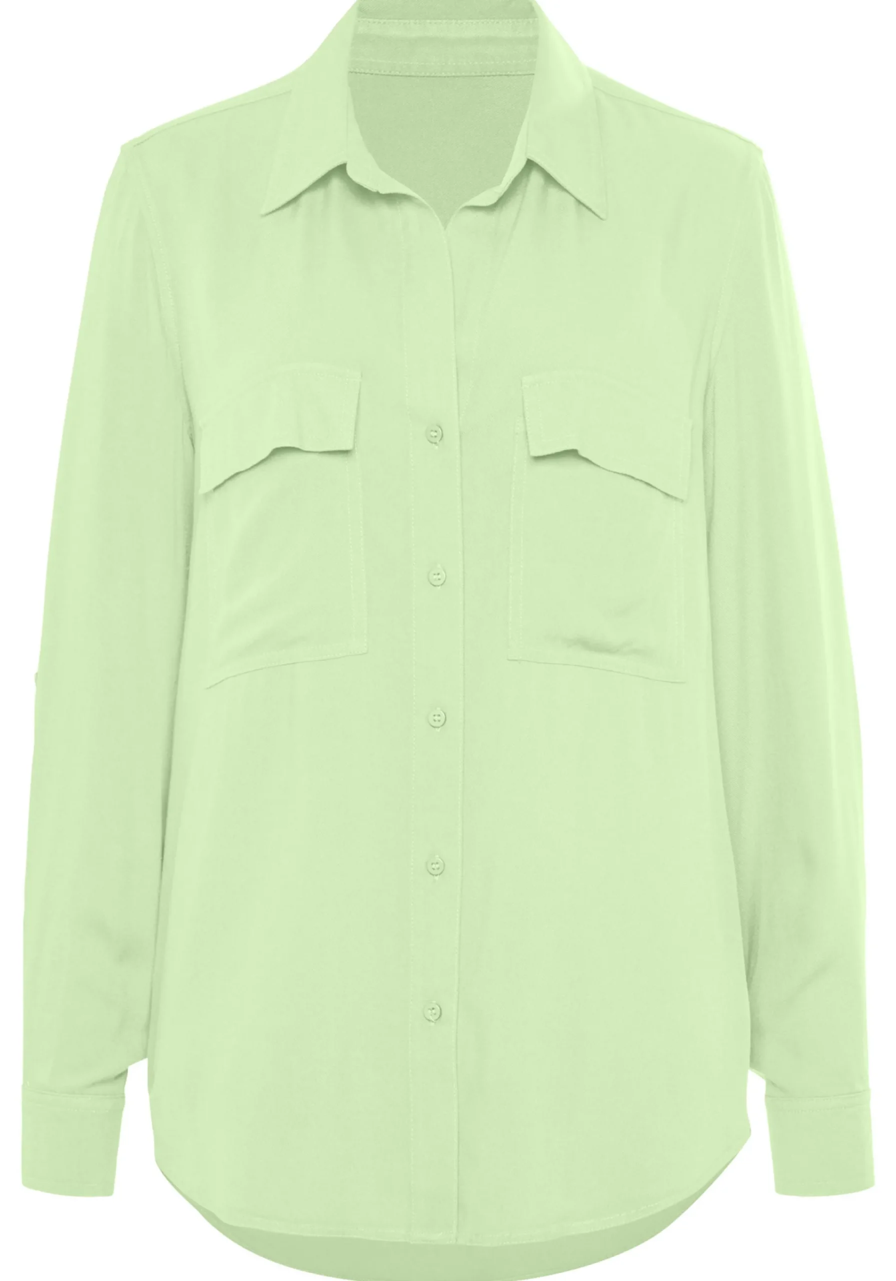 Strandmode|Blusen|Vivance Hemdbluse pistazie